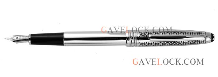 MontBlanc Meisterstuck Silver Metal Fountain Pen Wholesale